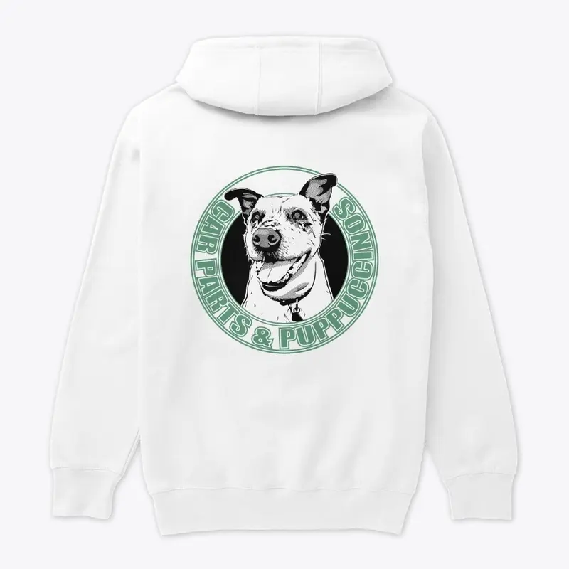 "Car Parts and Puppuccinos" Green