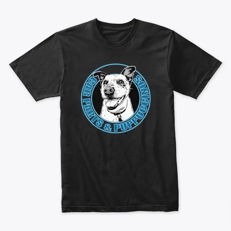 Car parts and Puppuccinos Tee